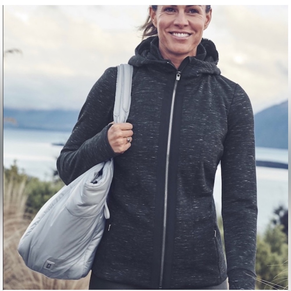 Athleta - Luxe Victory Fur Lined Hoodie  XS